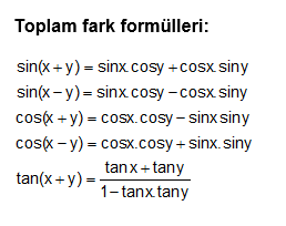 Trigonometri Formülü